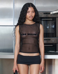 STAR VEST BLACK