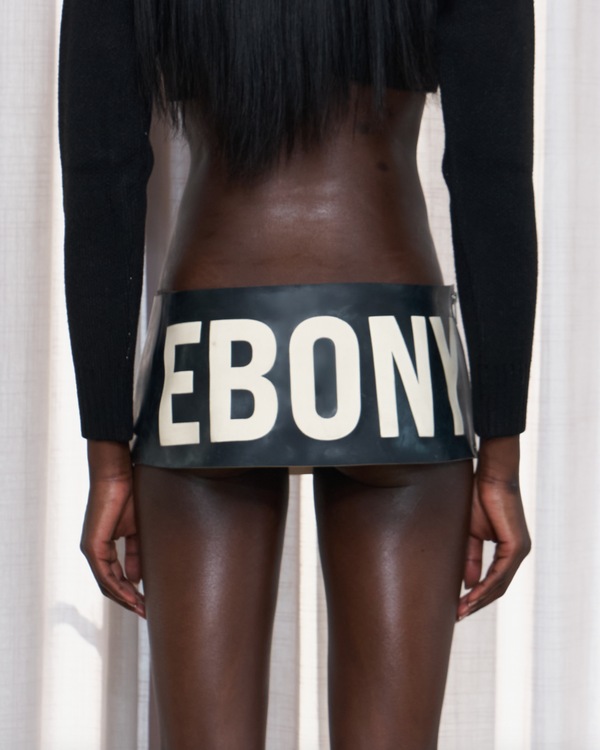 LATEX MINI EBONY BLACK