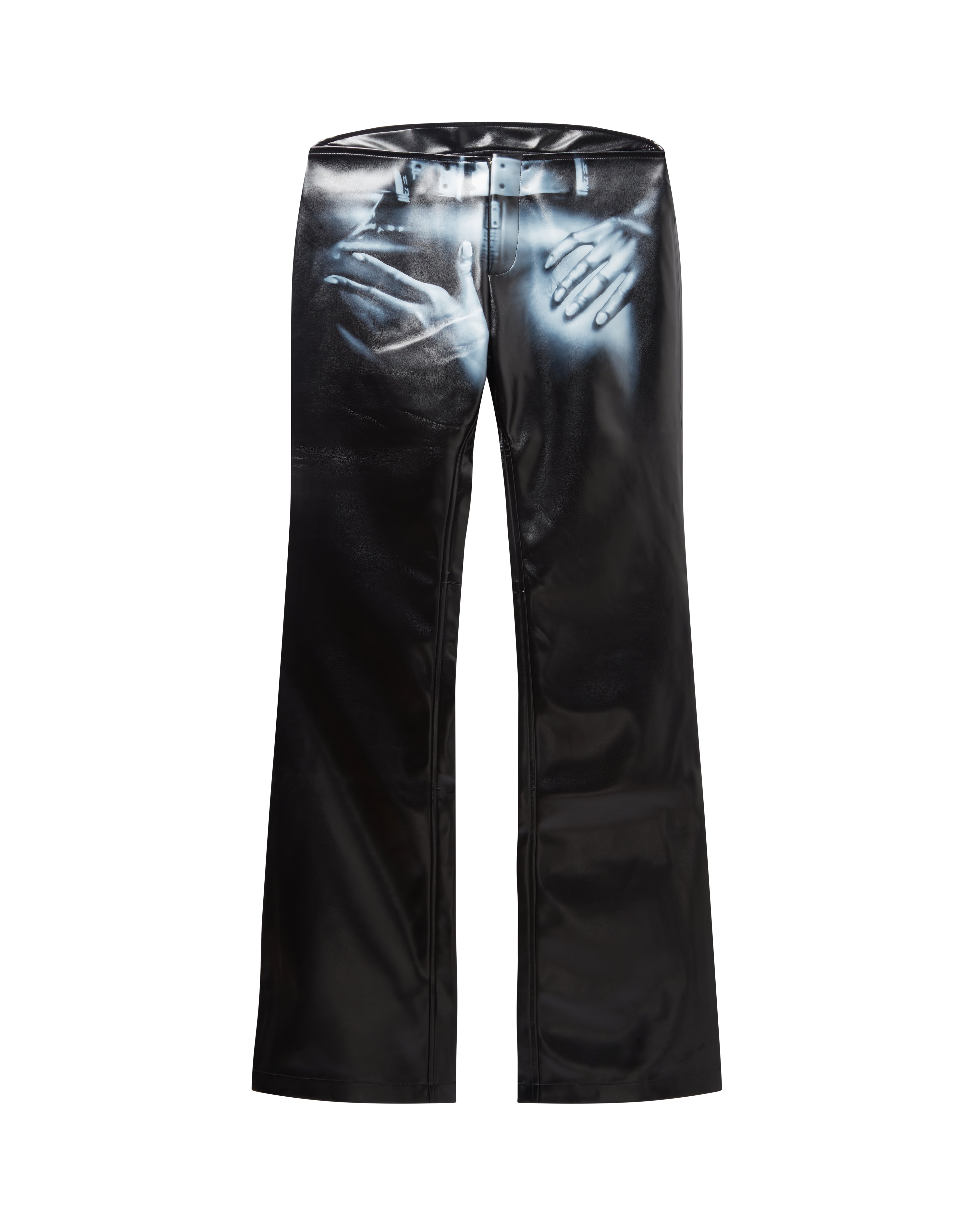 Pantalon chaud en faux cuir Image 3