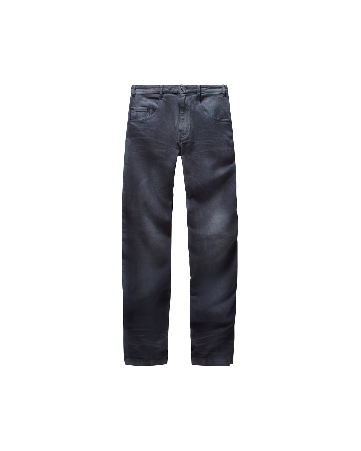 STRAIGHT-LEG BLACK JEANS