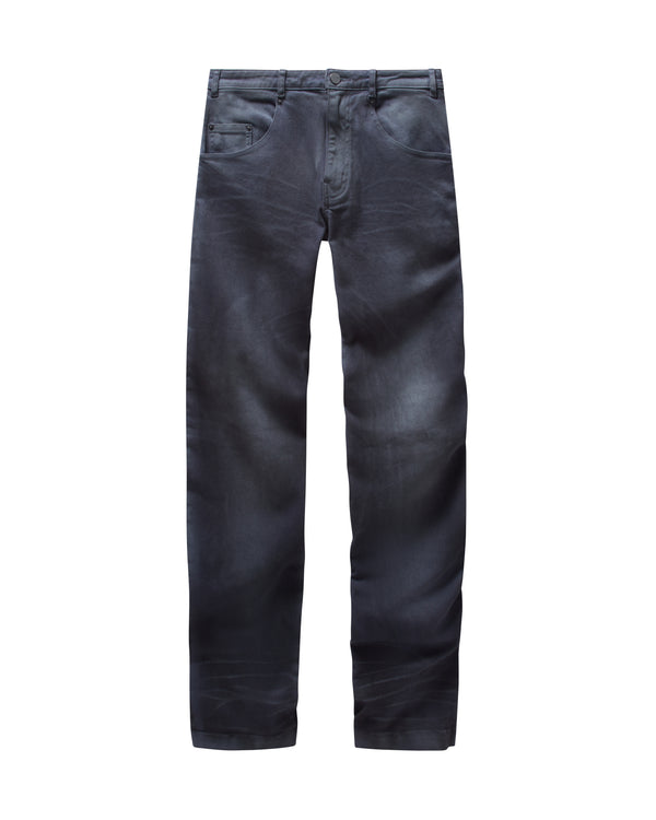 STRAIGHT-LEG BLACK JEANS - Image 3