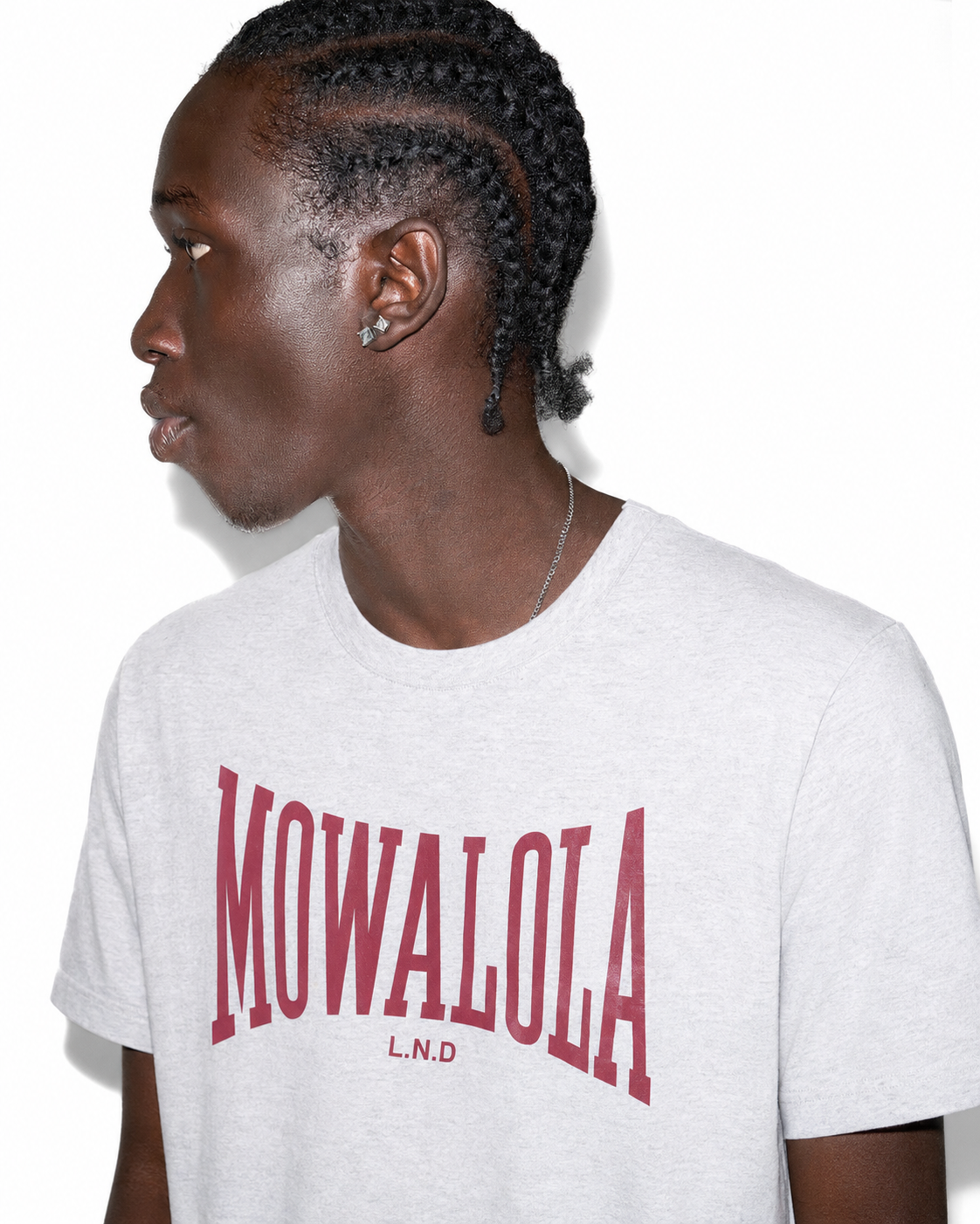 SWEAT TEE - GREY