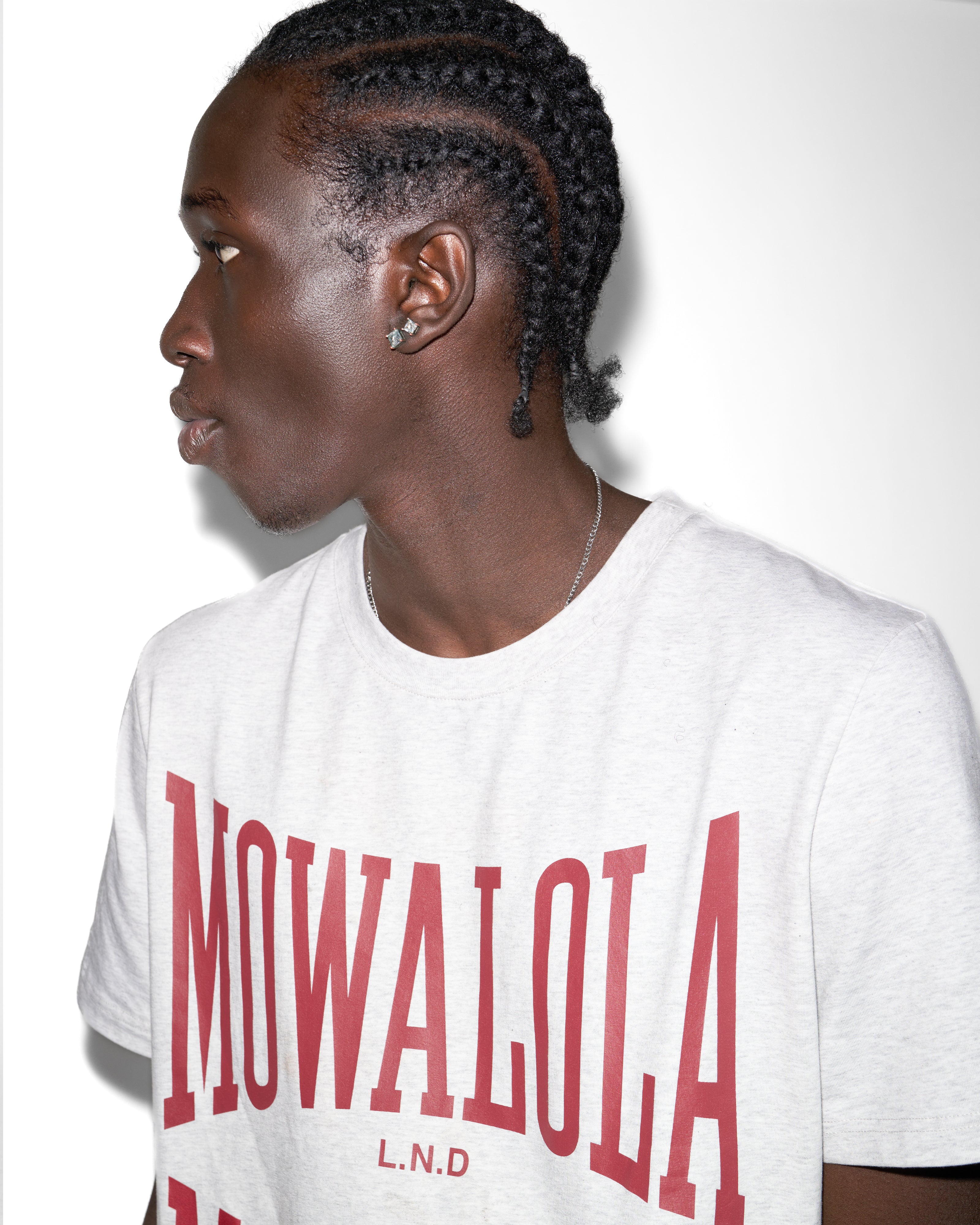 DOUBLE SWEAT TEE GREY Image 1