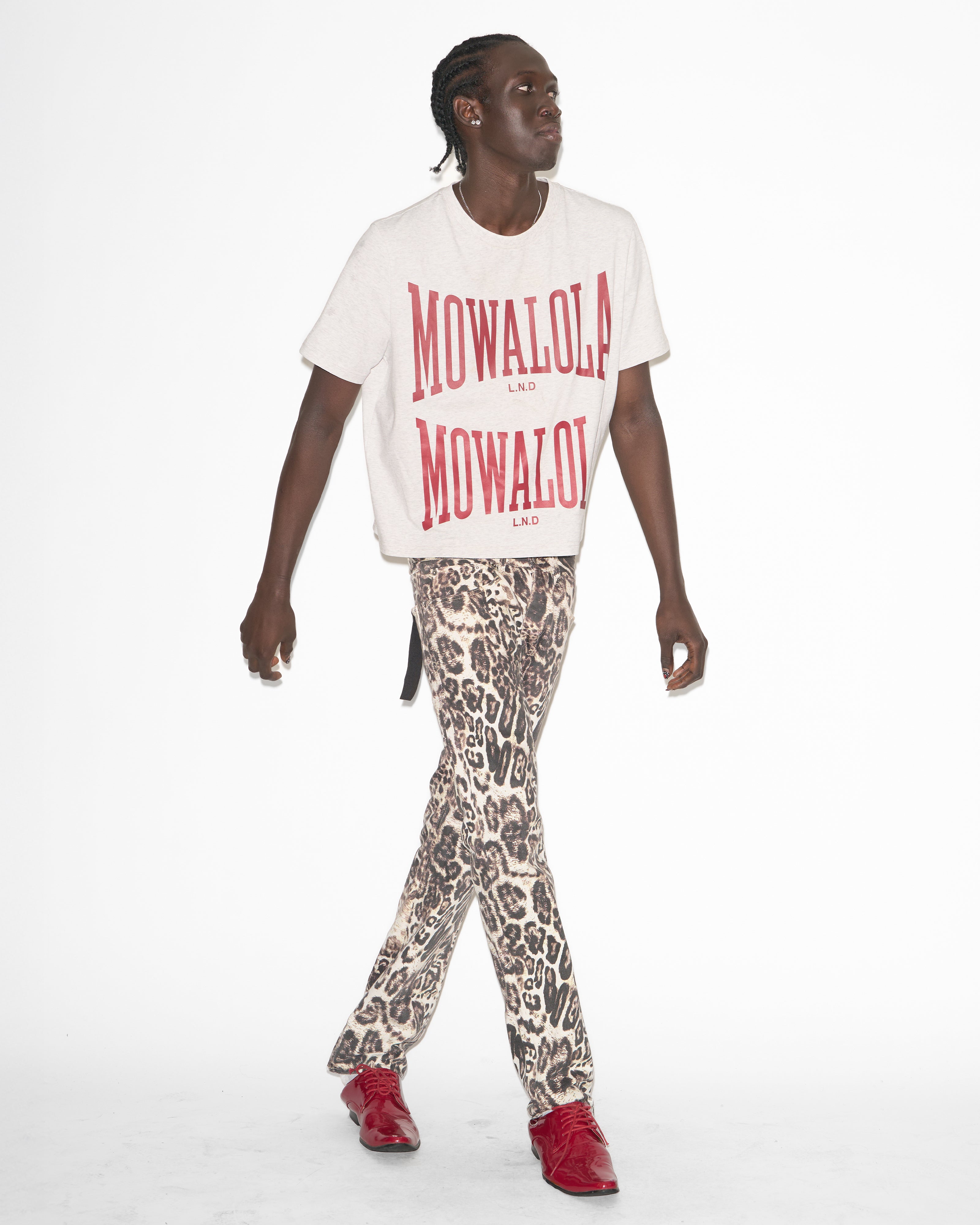 DOUBLE SWEAT TEE GREY Image 2