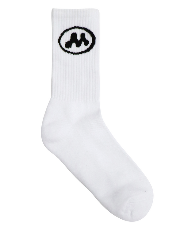 M Socks White - Image 1