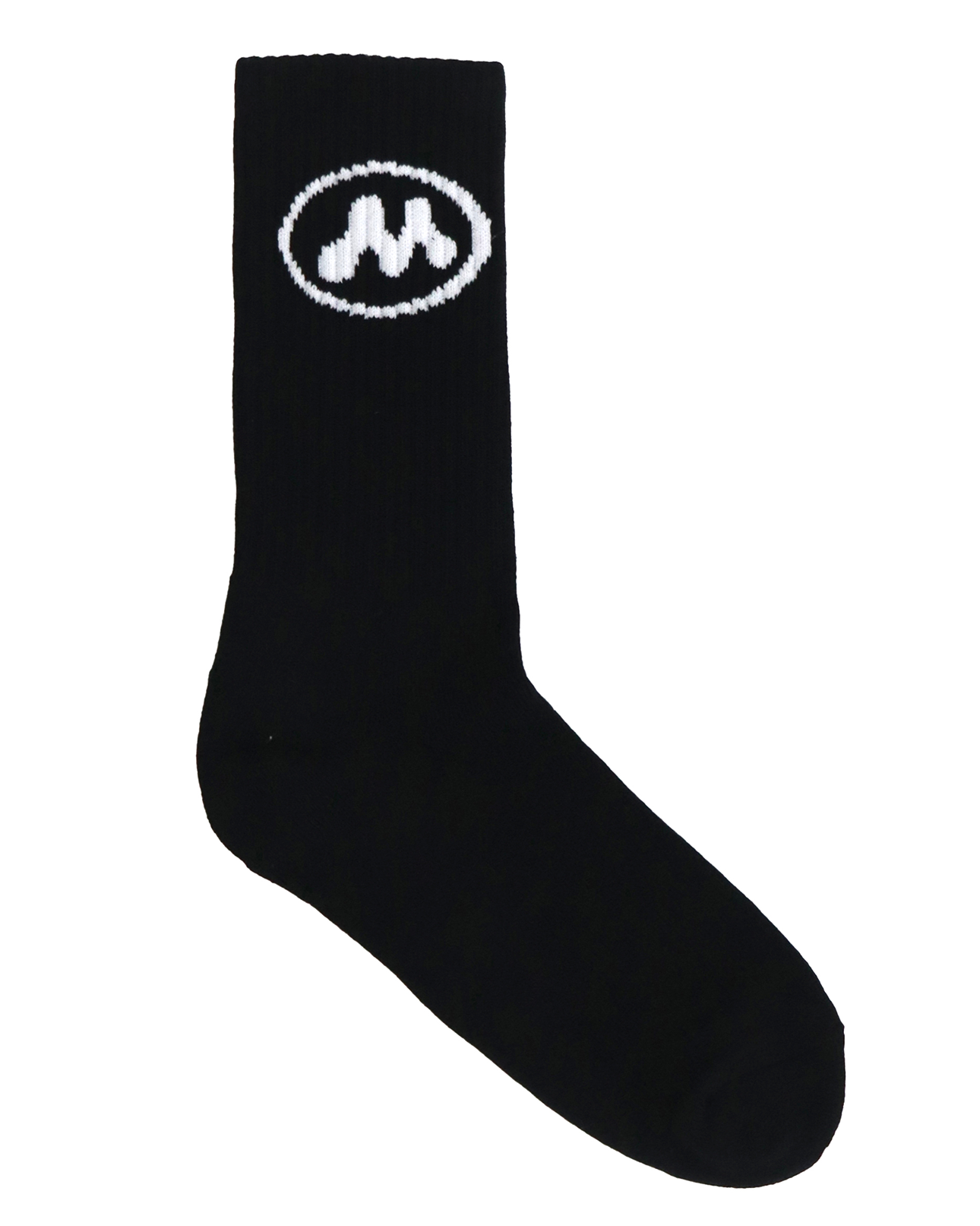 M Socks Black Image 1