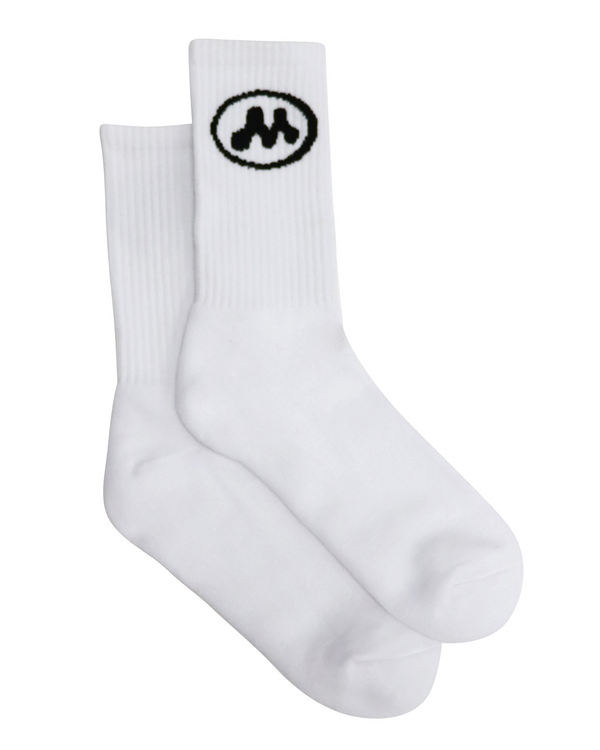 M Socks White - Image 2