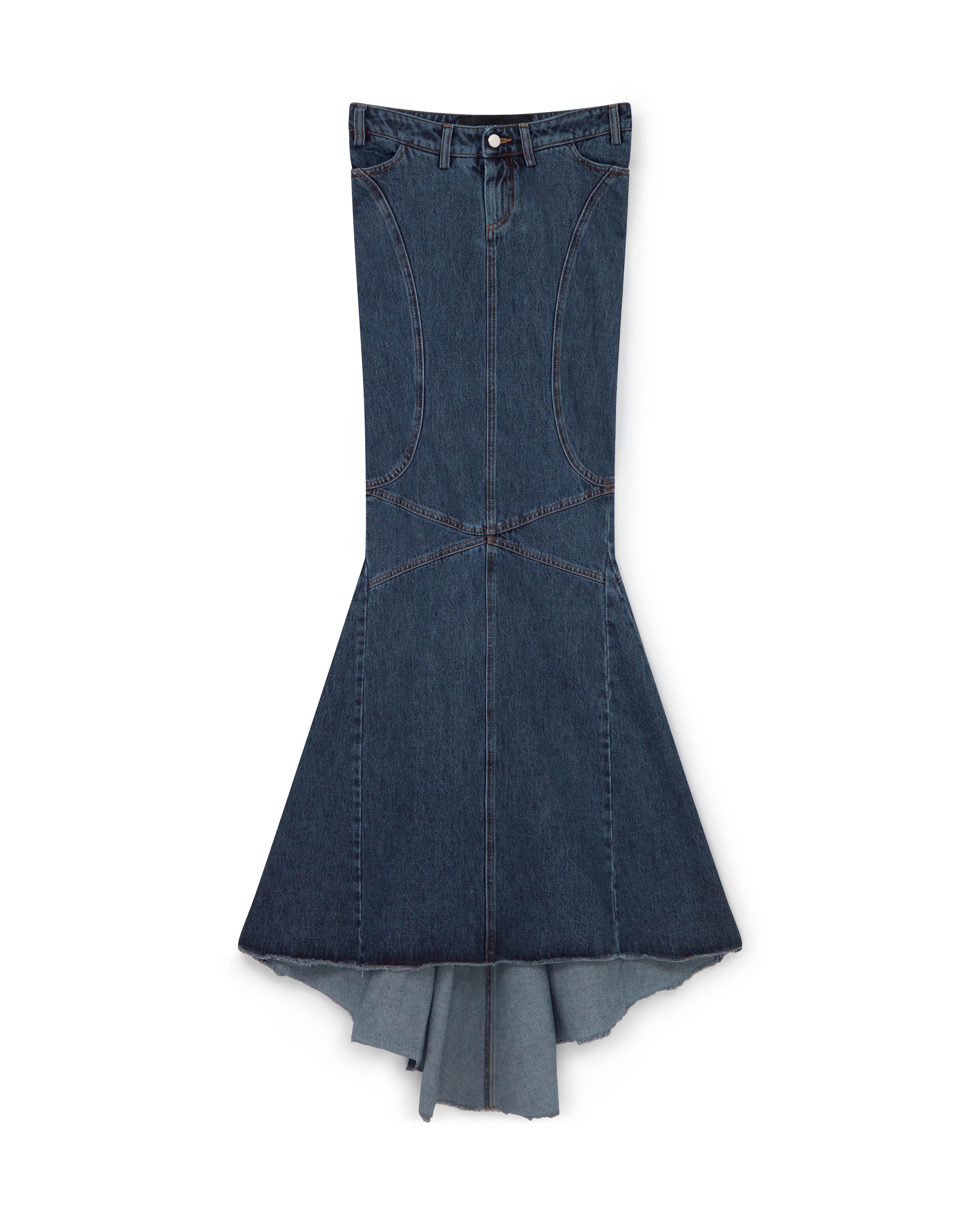 JUPE SIRÈNE EN DENIM - Commande personnelle Dark Web Image 1