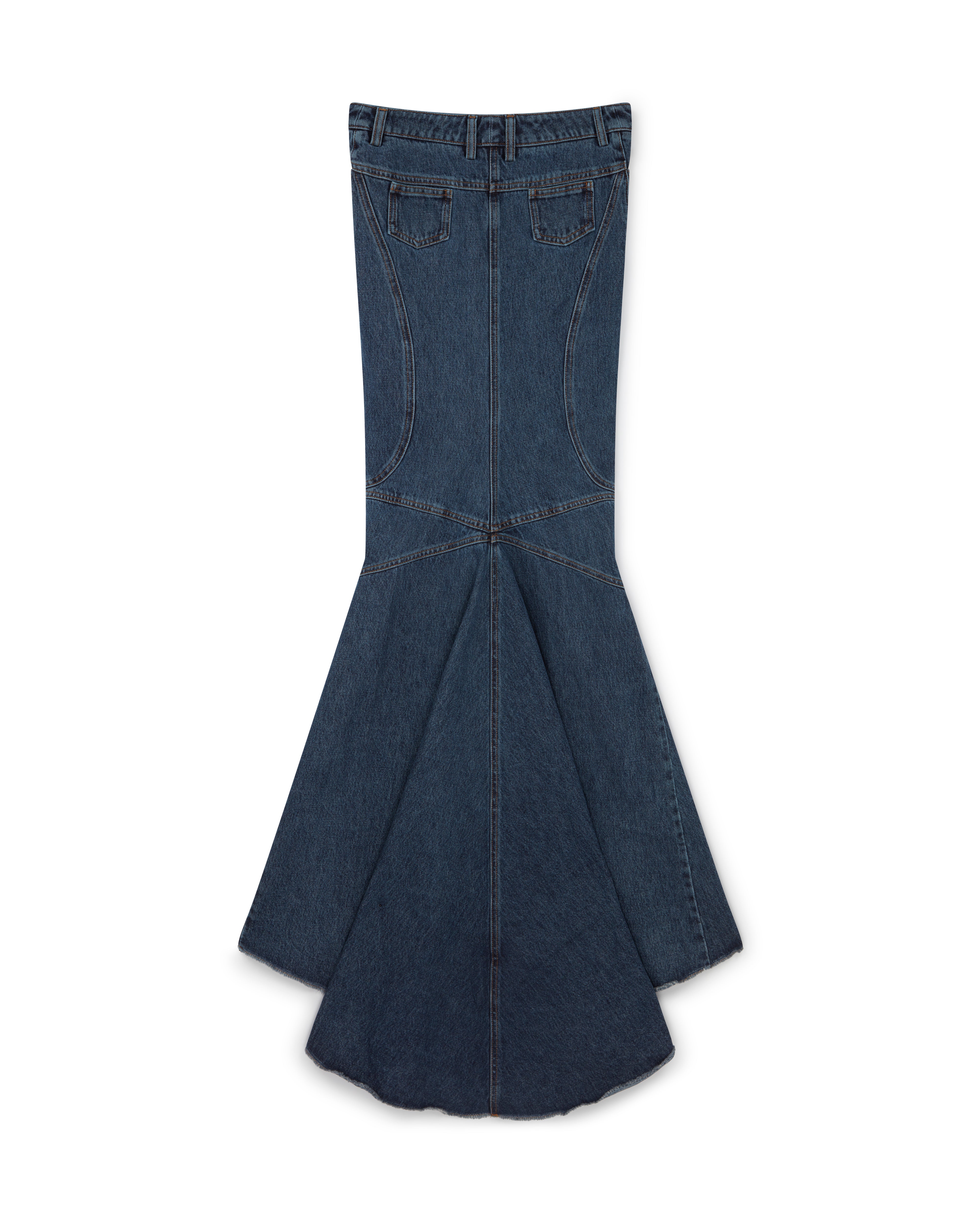 JUPE SIRÈNE EN DENIM - Commande personnelle Dark Web Image 2