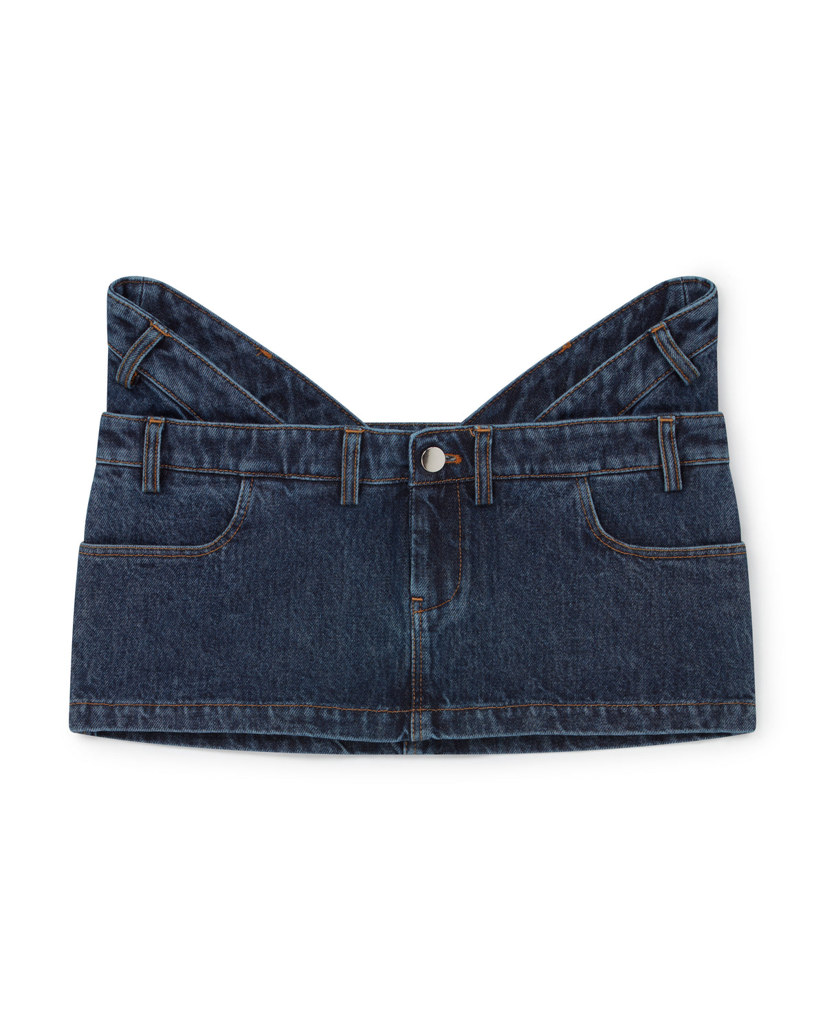 Denim Mini Skirt