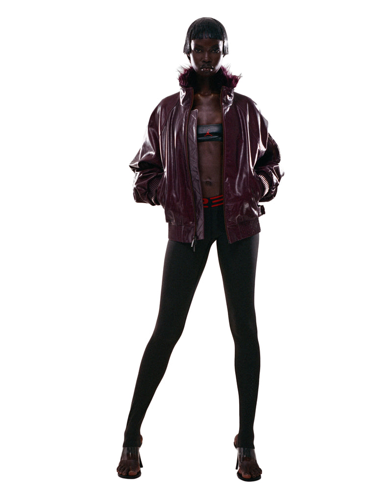 JORDAN LEATHER JACKET