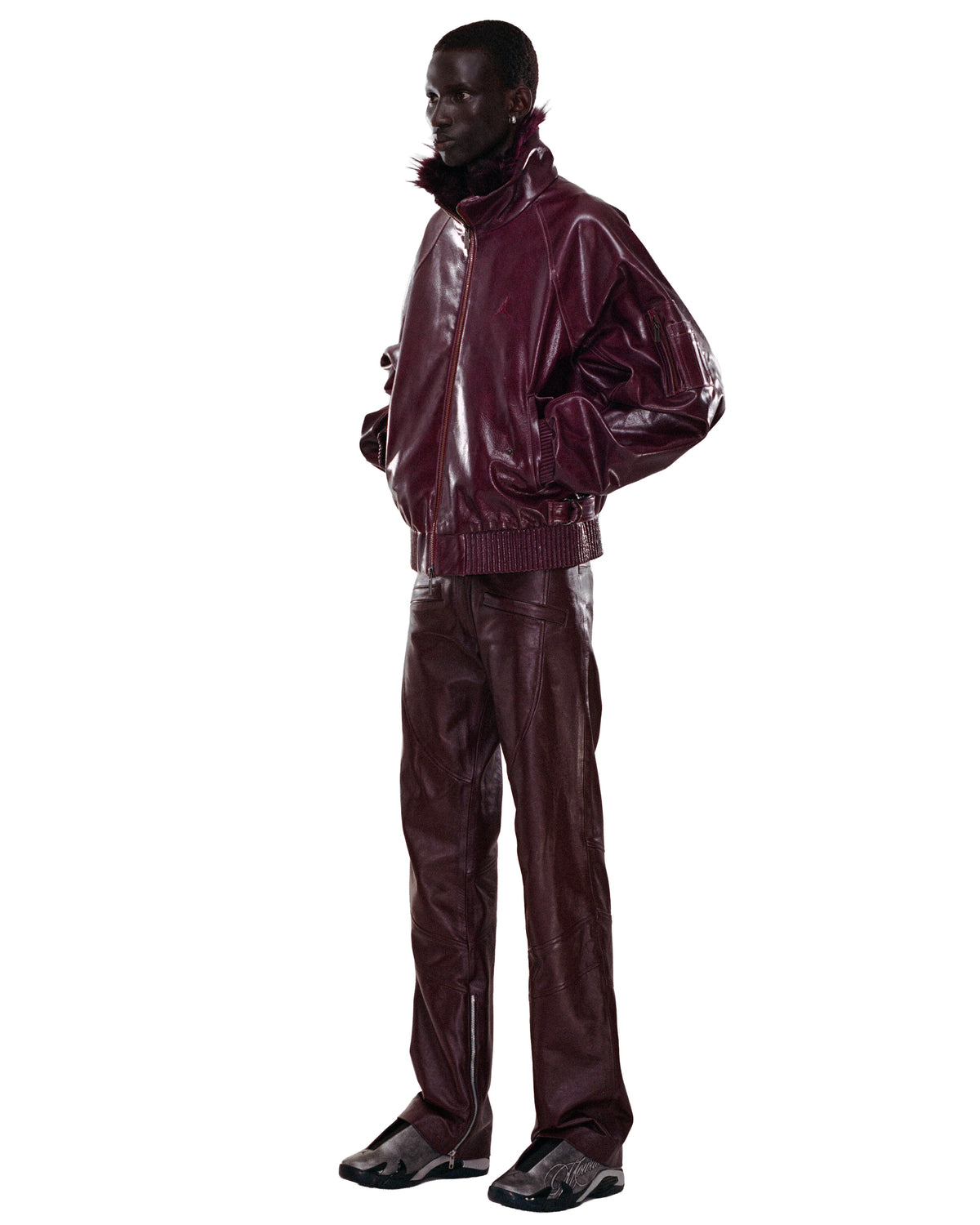 JORDAN LEATHER JACKET