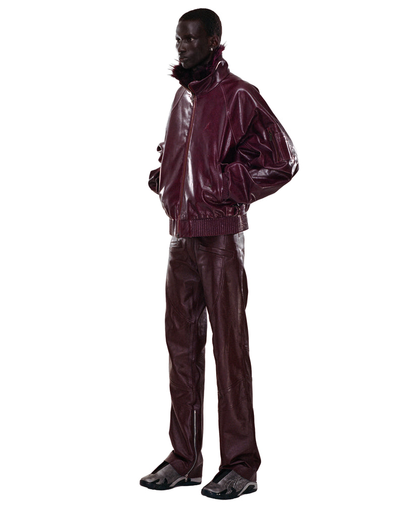 JORDAN LEATHER JACKET