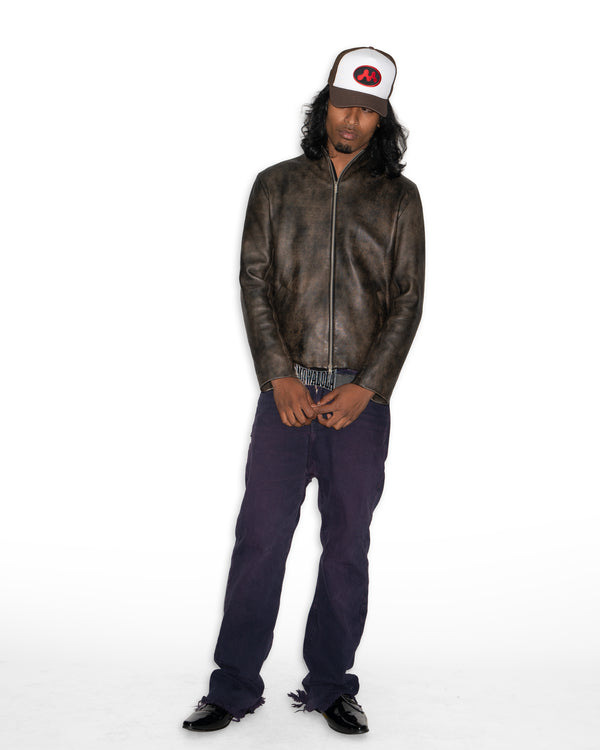 Brown Puff Puff Trucker